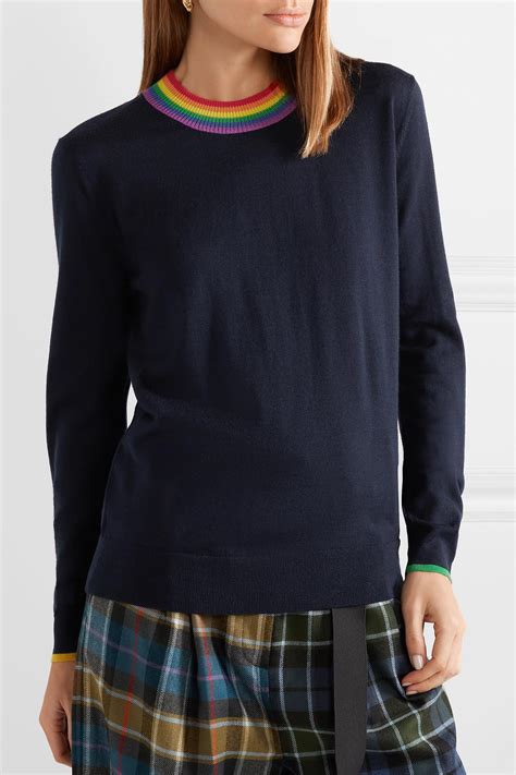 burberry rainbow sweater|Burberry jumpers for women.